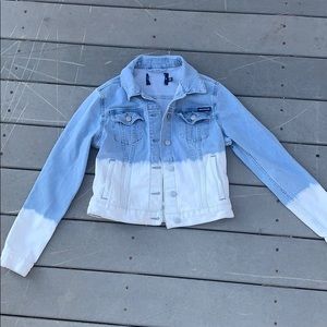 Calvin Klein Jean Jacket two toned